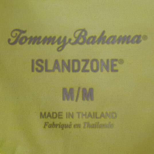 Tommy Bahama Women Lime Polo M NWT image number 2