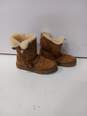 Ugg Suede Chestnut Distressed Classic Dylyn Boots-8 image number 3