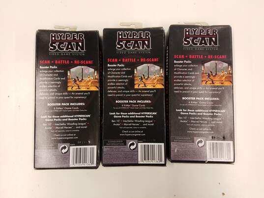 Bundle Lot of 11 Hyper Scan X-Men booster pack video game system 6 cards series NIB image number 4