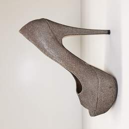 Aldo Vannice Glitter Platform Heels Size 8 alternative image