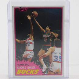 1981-80  Marques Johnson Topps #24 Milwaukee Bucks