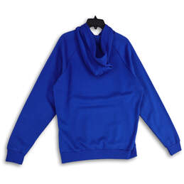 Mens Blue Long Sleeve Kangaroo Pocket Pullover Hoodie Size Medium alternative image