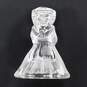 Viking Art Glass Crystal Satin Country Boy and Girl Figurines Bookends Statues image number 3