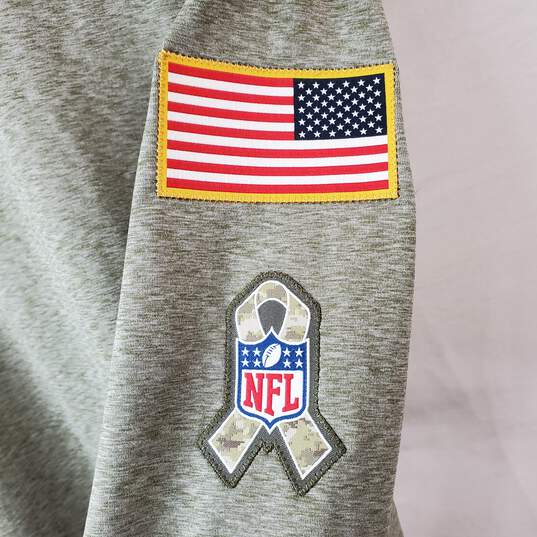 Nike Dri-Fit NFL New England Patriots LS Shirt Men's Medium image number 3