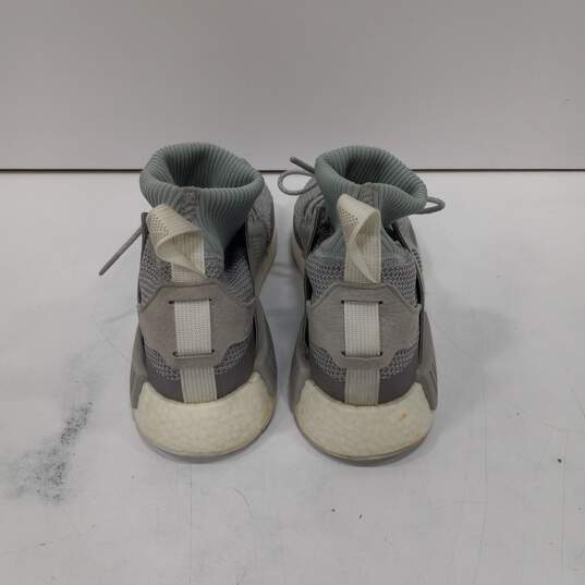 Adidas Men's NMD Grey Sneaker, grey Size 12 image number 3
