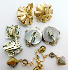 VNTG Coro & Fash Iridescent Faux Pearl & Gold Tone Clip-On Earrings & Necklace alternative image