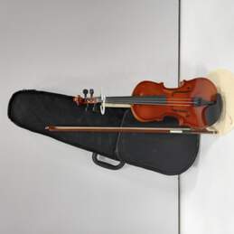 4 String Violin w/Bow and Black Case