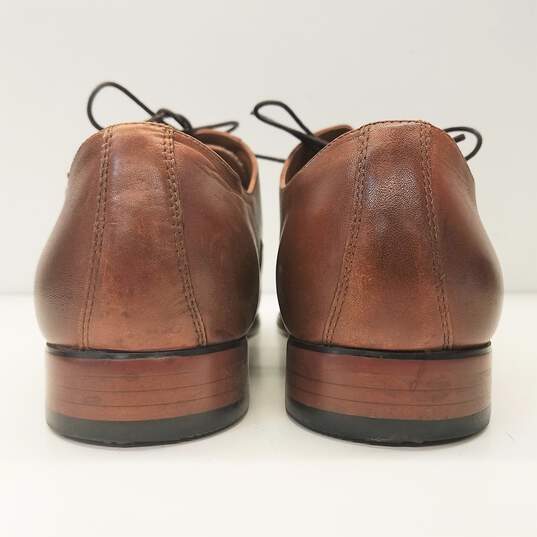 ALDO Brown Leather Oxford Dress Shoes Men's Size 10 M image number 5