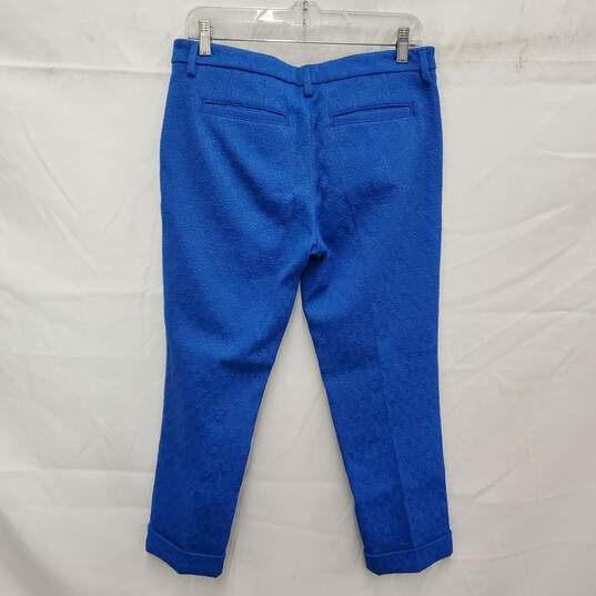 Love Moschino Blue Tapered Crop Slim Capri's Size 6 image number 2