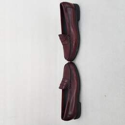 Mens Burgundy  Loafers Shoes Size 9 alternative image