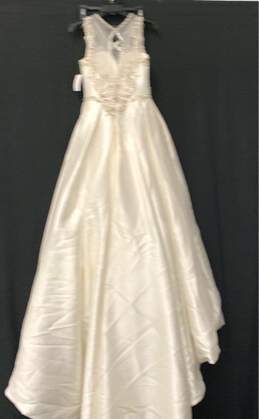 Camille Lavie White Wedding Dress - Size 6 alternative image