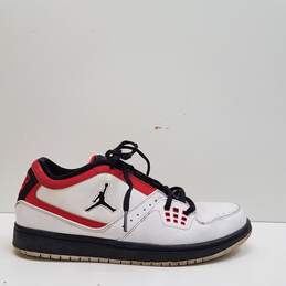 Nike Air Jordan 1 Flight White/Red Men's Athletic Sneaker Size 10.5