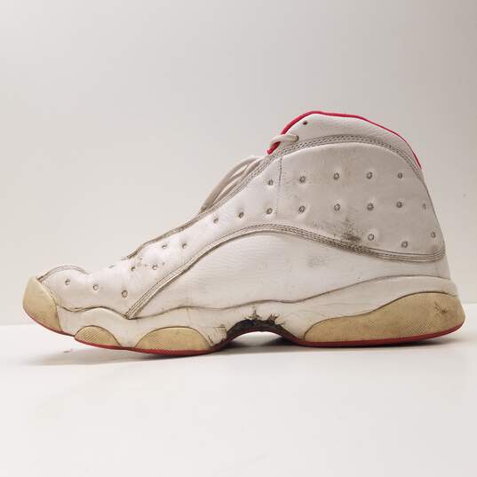 Air Jordan 13 Retro Sneaker Men's Sz 10.5 White image number 2
