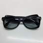 AUTHENTICATED Dolce & Gabbana Round Black Frame Grey Gradient Lens Sunglasses image number 3