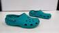 Crocs Blue Clog Shoes Size 10 image number 2