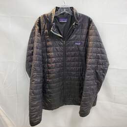 Patagonia Nano Black Full Zip Puffer Jacket No Size