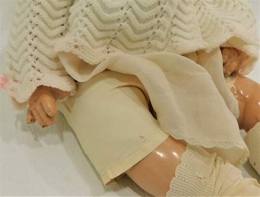 Antique Ideal Composition Head & Limbs Baby Doll Brown Sleep Eyes image number 3