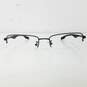 Prada Black Rectangle Rimless Eyeglasses Rx image number 2