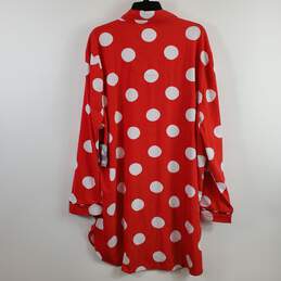 Disney Women Red Polka Dot Dress XXL NWT alternative image