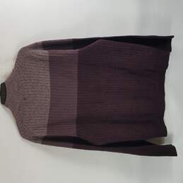 Alfani Men Burgundy Sweater XL NWT alternative image