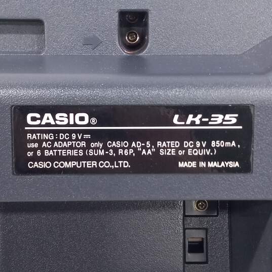 Casio LK-35 Electric Keyboard image number 6