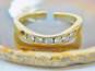 14K Yellow Gold 0.21 CTTW Diamond Channel Set Ring For Repair Or Scrap 2.1g image number 2