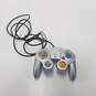 Nintendo GameCube Controller Silver Untested image number 1