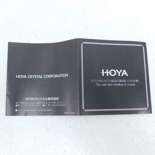 Hoya Crystal Champagne Flute Set of 2 IOB image number 11