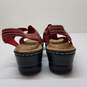 Clarks Women's Lexi Walnut Sandal Red Size 11 image number 4