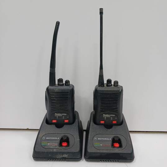 Pair of Motorola Radius SP50 Walkie Talkies image number 2
