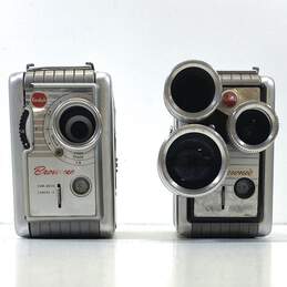 Lot of 2 Vintage Kodak Brownie 8mm Movie Cameras alternative image