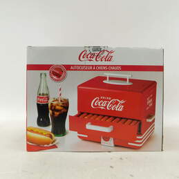 Sealed Nostalgia Coca Cola Diner Style Hot Dog Steamer & Bun Warmer alternative image