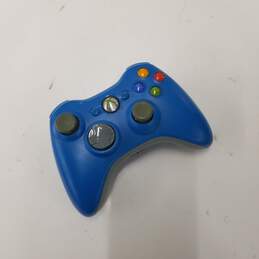 Blue Xbox 360 Wireless Controller