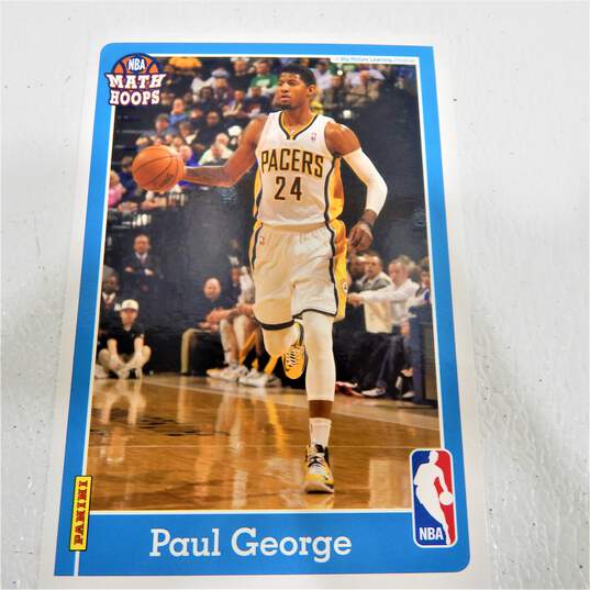 2013 Paul George Panini Math Hoops 5x7 Basketball Card Indiana Pacers image number 3