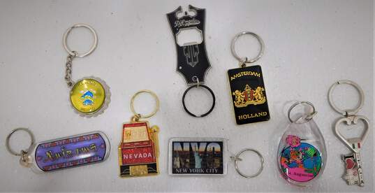 Lot of Assorted Travel Keychains image number 3