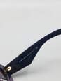 Prada Gradient Lilac Oval Sunglasses image number 6