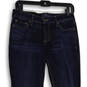 Womens Blue Denim Medium Wash 5-Pocket Design Skinny Leg Jeans Size 4/27R image number 3