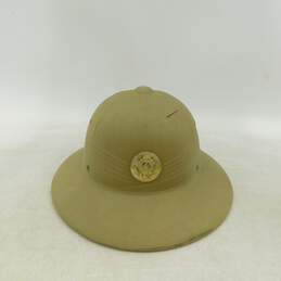 Vietnam Era US Army Enlisted Pith or Sun Helmet w/Eagle Emblem