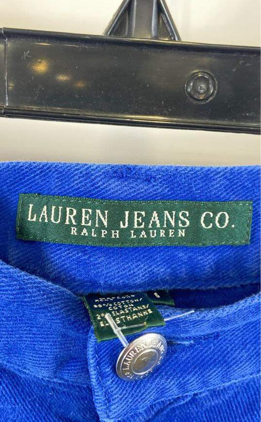 Ralph Lauren Co Women Blue Jeans Sz 6 image number 3