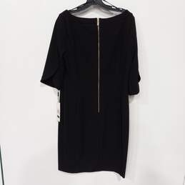 Calvin Klein Women's Black Sheath Dress Size 12 NWT