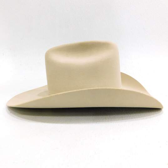 Resistol Dalton Bone XX Premium Wool Cowboy Hat Sz 6 3/4 54 IOB image number 5