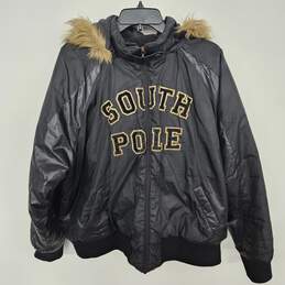 Women's South Pole Puffer Fur Jacket