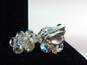 Vintage Aurora Borealis Crystal Multi Strand Necklaces Bracelet & Clip On Earrings 144.4g image number 5