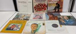 Bundle of 10 Assorted Vintage Folk/Country Vinyl Records (60s,70s,80s)