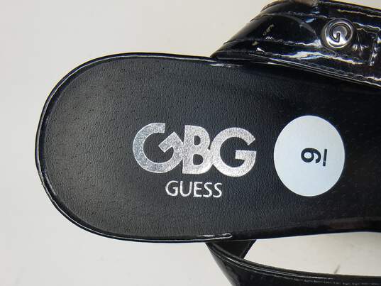 GBG Guess GGJORGI-C Platform Sandal Heels Size 9M image number 8
