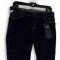NWT Womens Blue Mid Rise Dark Wash Pockets Denim Skinny Leg Jeans Size 29 image number 3