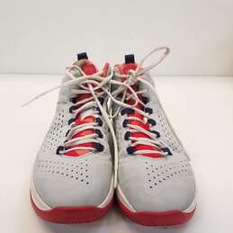 Nike Air Jordan Melo M11 Grey, White Sneakers 716227-015 Size 7.5 alternative image