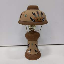 Native American Style Sand Art Table Lamp