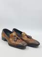 Authentic Tom Ford Cognac Tassel Loafers M 8 image number 3