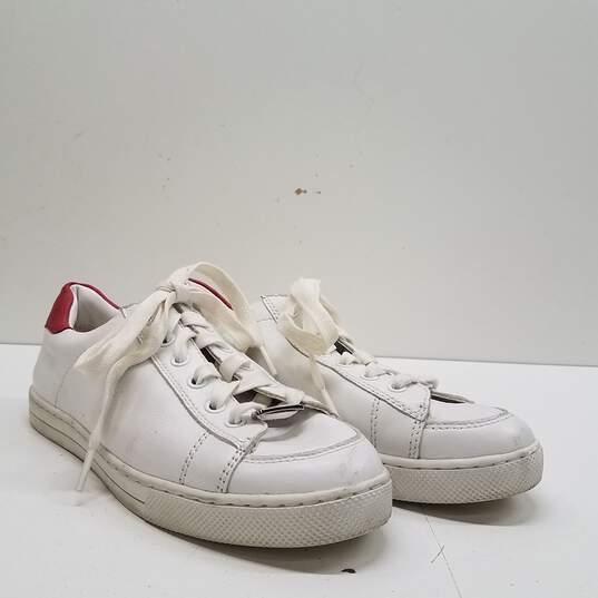 Coach Porter Leather Sneakers White Women's Size 8B image number 3